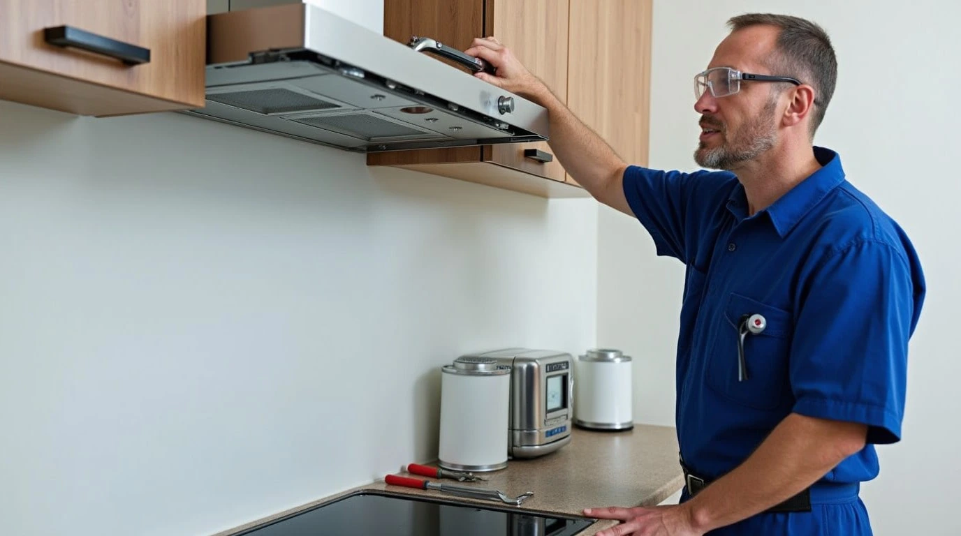 سرویس و عیب‌یابی انواع هود شومینه‌ای، مورب و مخفی